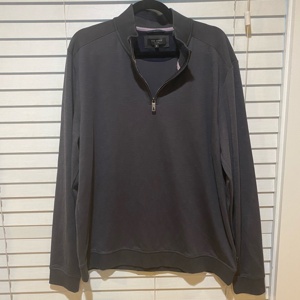 Ted Baker 1/4 Zip Sweater - 6/XL‎ NWOT